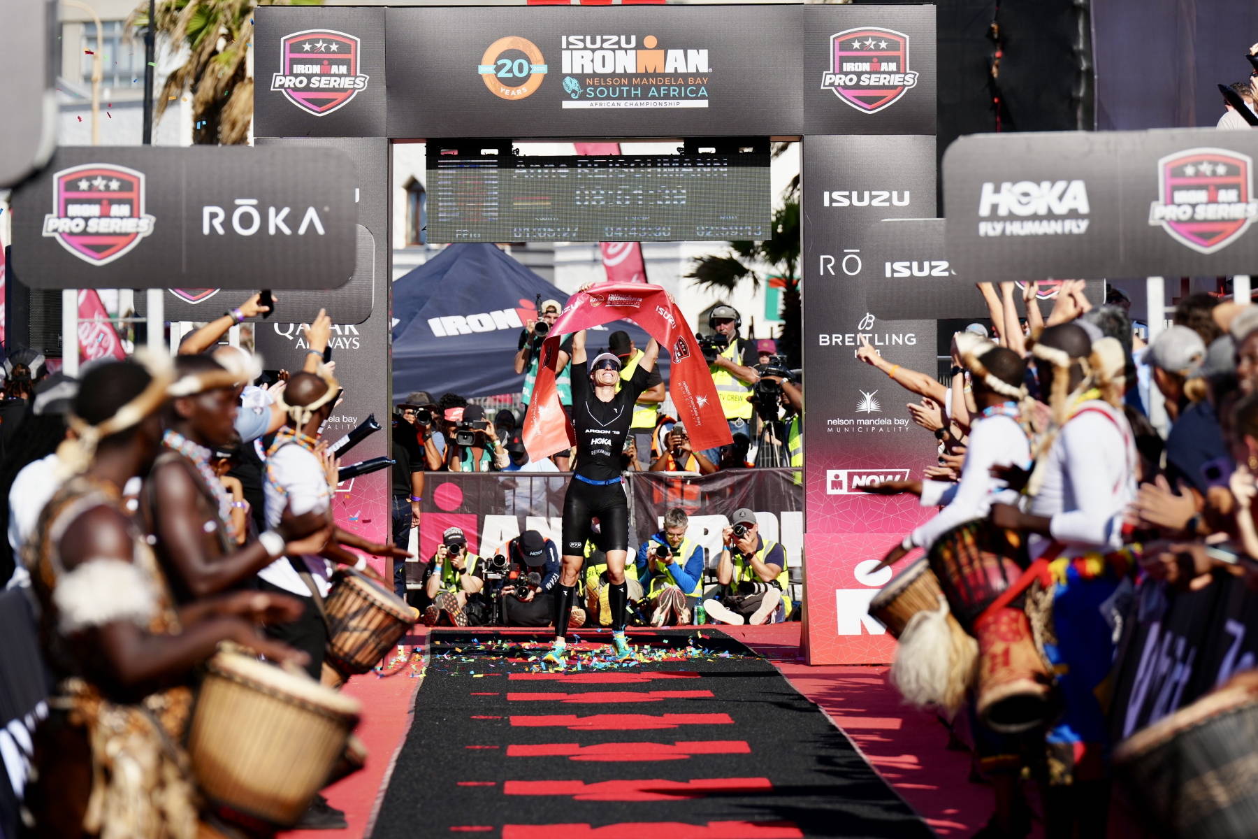 Anne Reischmann und Magnus Ditlev gewinnen IRONMAN Südafrika