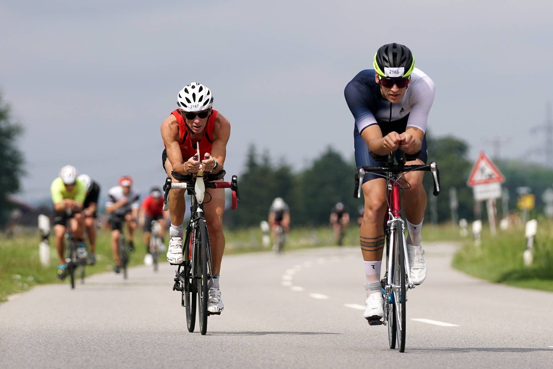 Triathlon-Wettkampfregeln: Radfahren