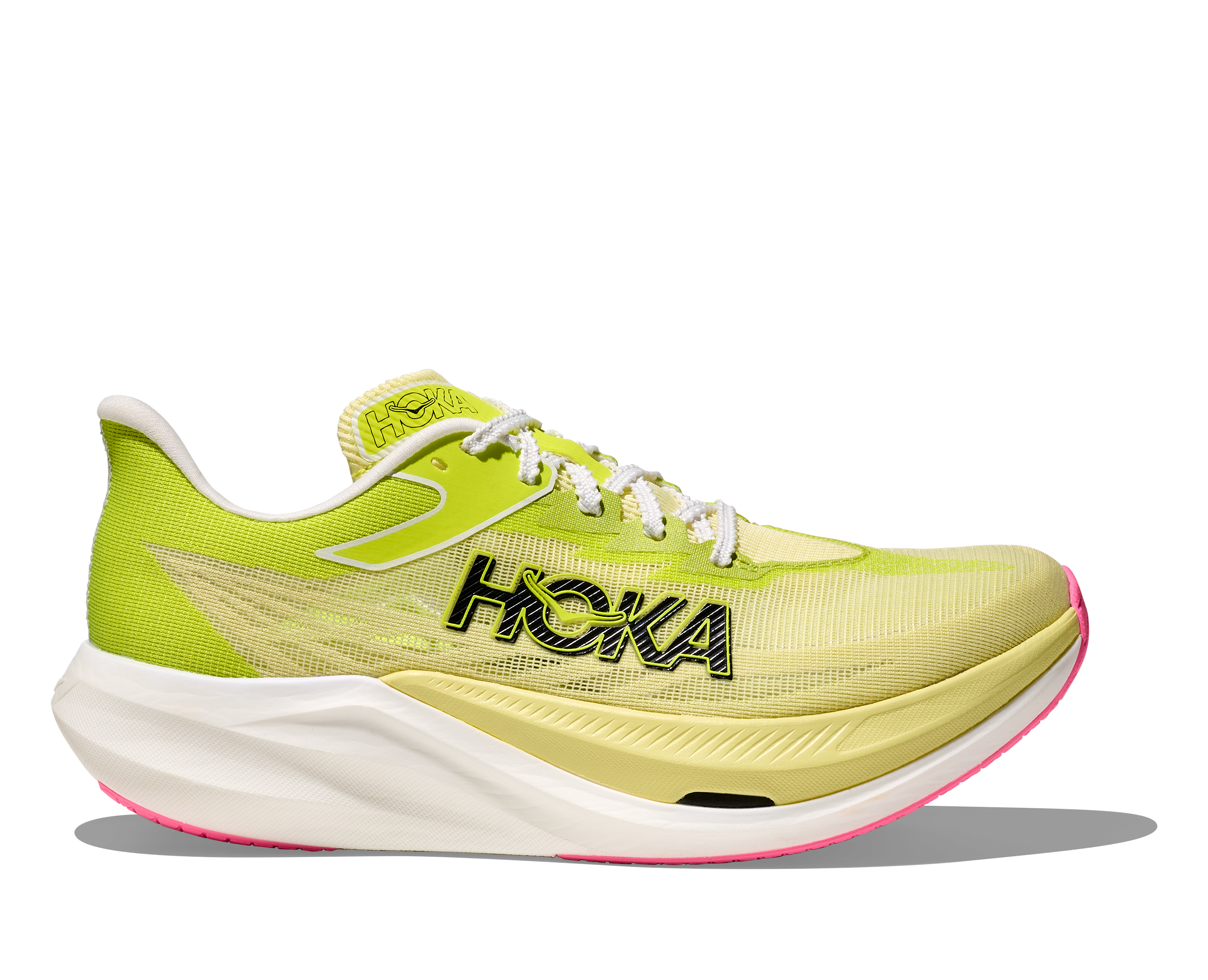 Hoka Rocket X 3, Laufschuh, unisex, Sunlight/Neon Hoka Citrus
