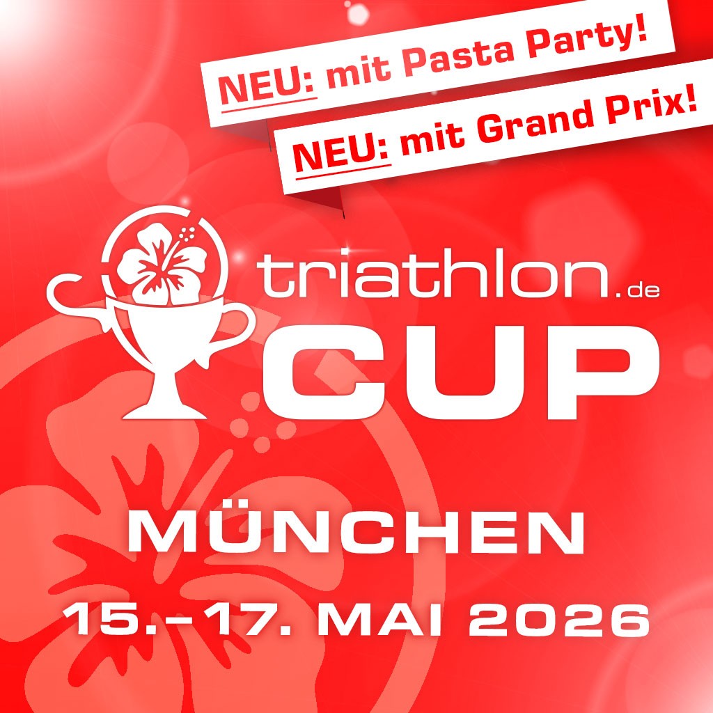 Jugend A / Junioren (im Rahmen der Volks-Distanz): triathlon.de CUP München am 16.05.2026