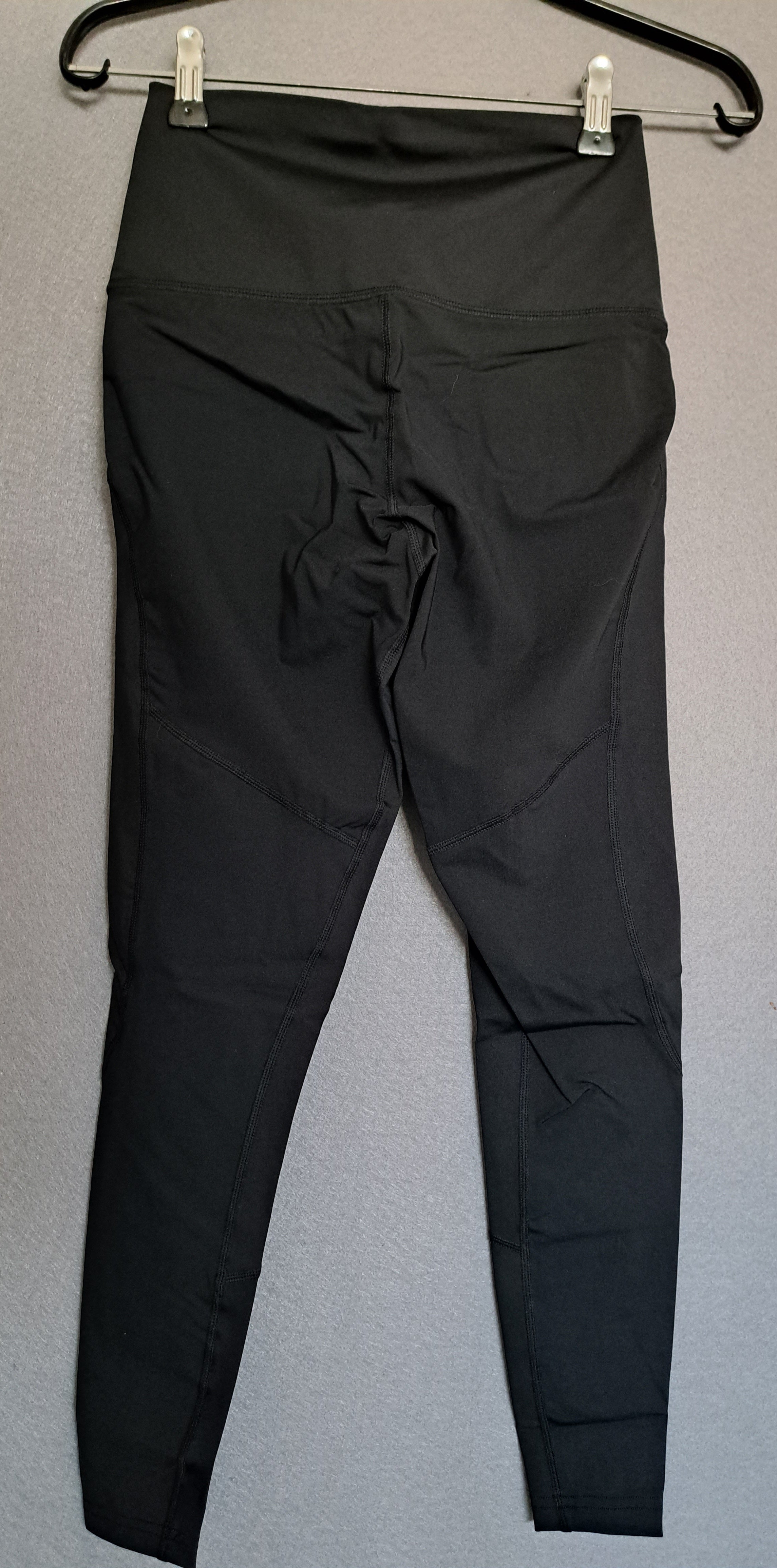 2XU Print Mid-Rise Comp Tights, Damen, Laufhose, Black/Cherry Tomato