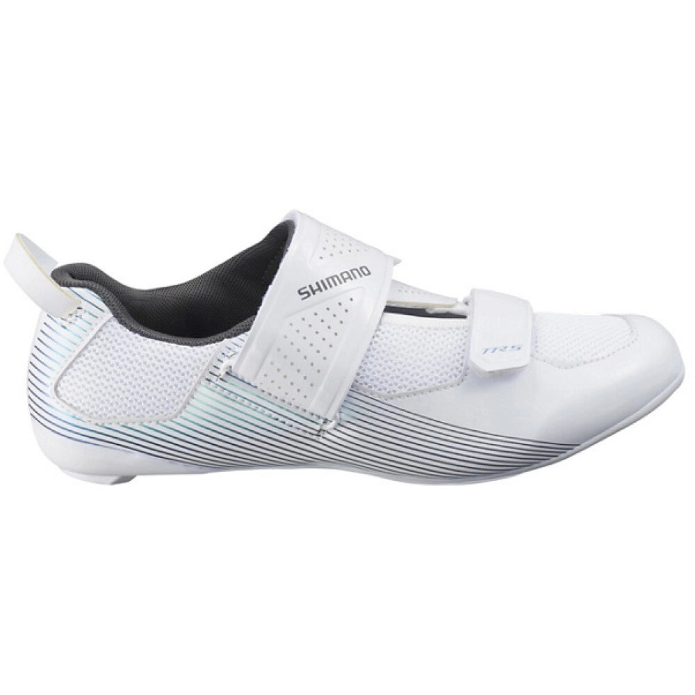 damenfahrrad shimano Shimano Fahrradschuh SH-TR501 , Triathlon-/ Rennradschuh, Damen, weiß