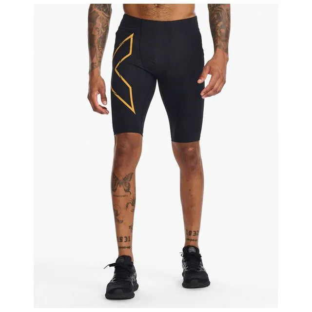 thumbnail: 2XU Heren Light Speed Compressie Shorts - Lichte En Flexibele Ondersteuning Voor Hardlopen