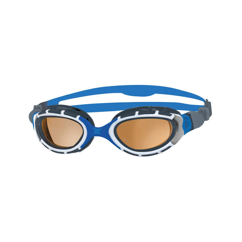 zoggs triathlon goggles Zoggs Predator Flex Polarized Ultra, blau/weiß