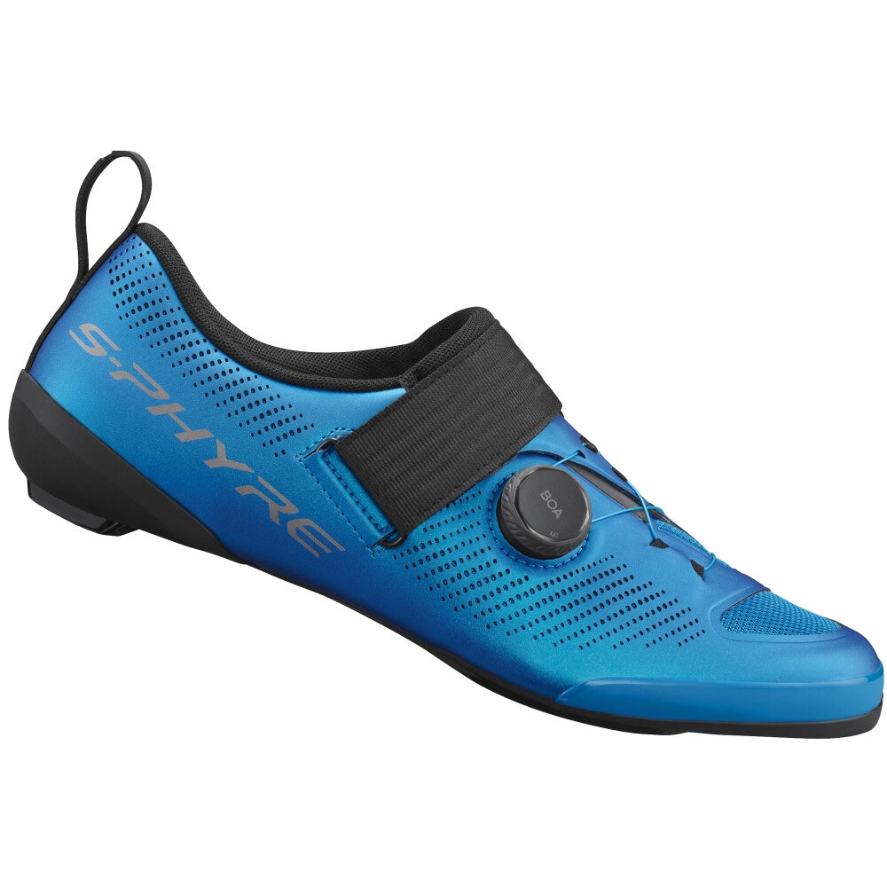 Shimano Fahrradschuh, Triathlon-/ Rennradschuh S-PHYRE TR903, unisex, blau