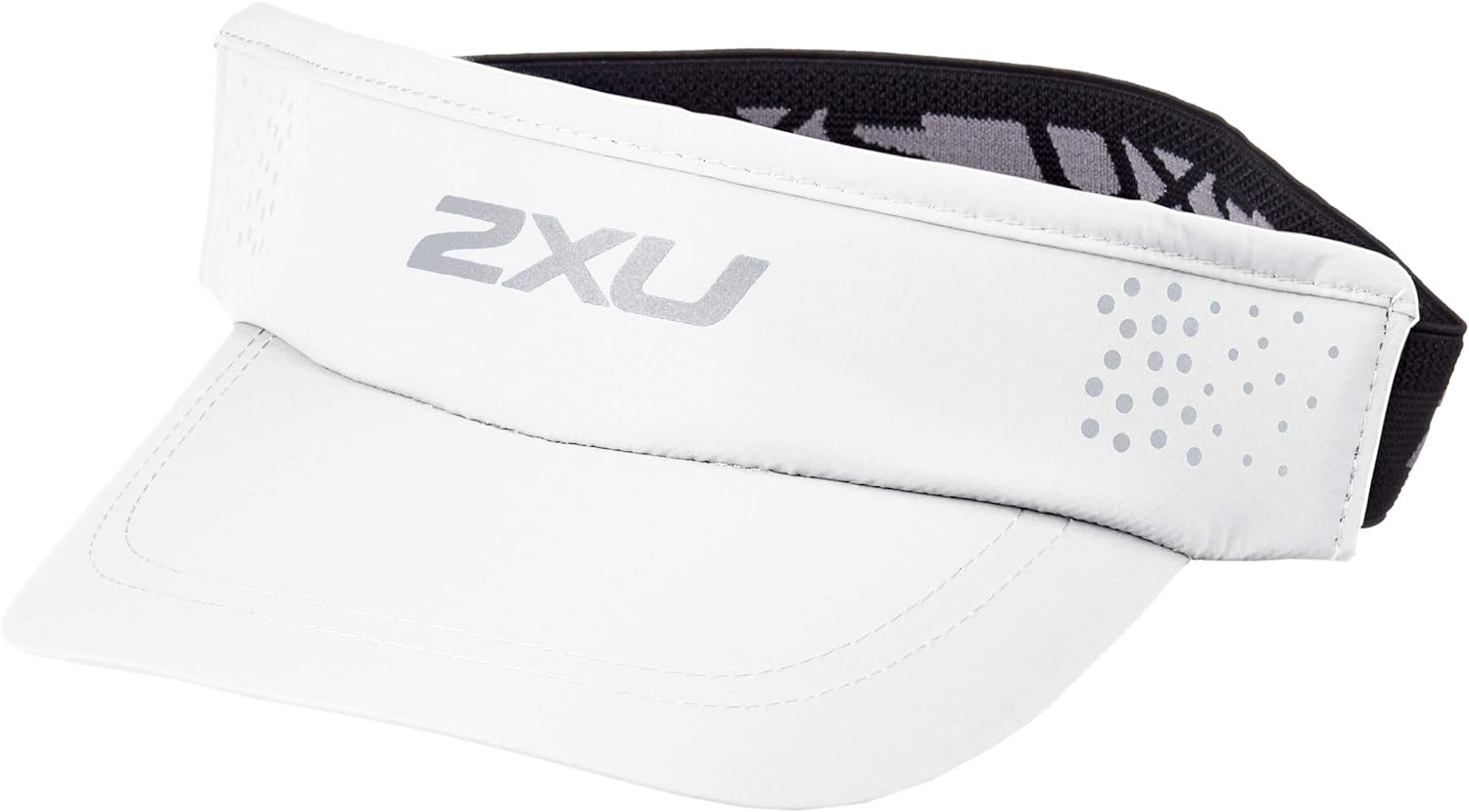 2XU Performance Visor, unisex, White/Black