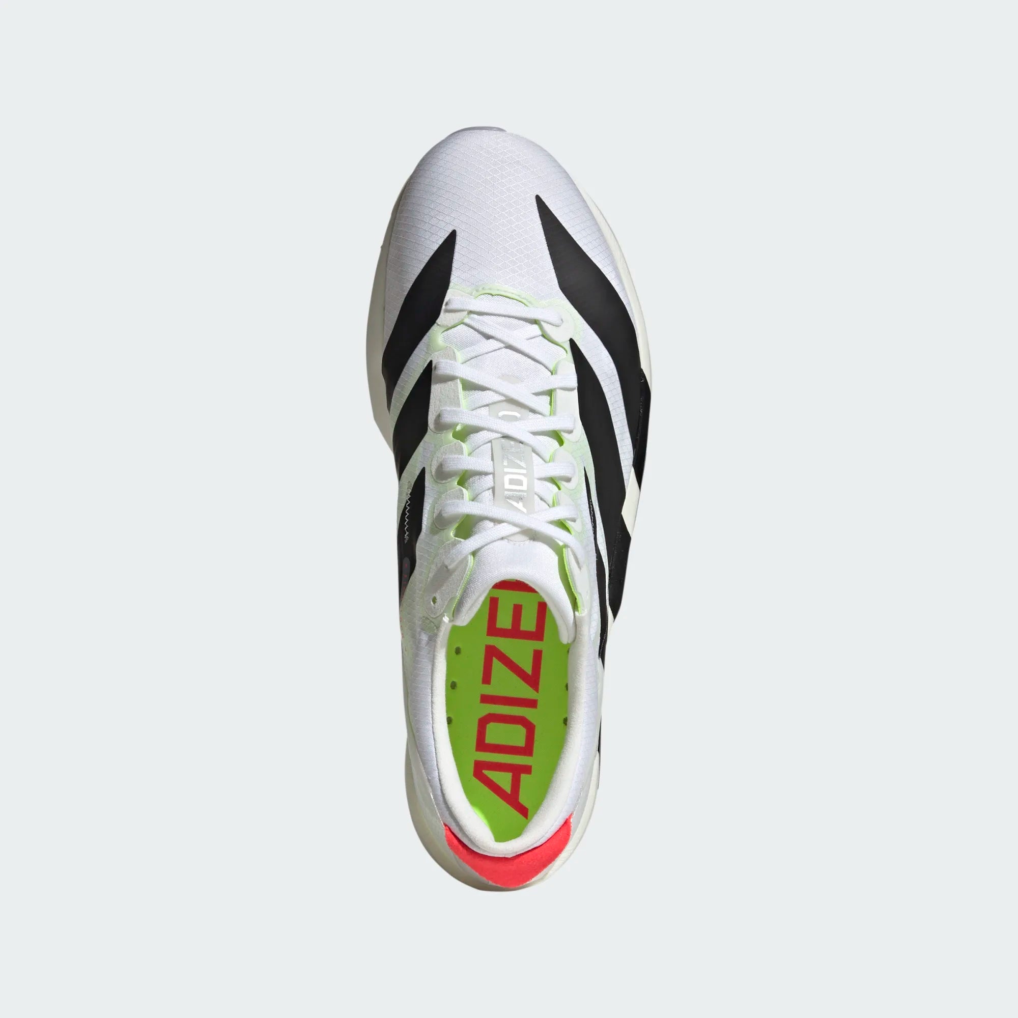 Adidas ADIZERO ADIOS 9, Laufschuh, Herren, Cloud White/Core Black/Silver Metallic