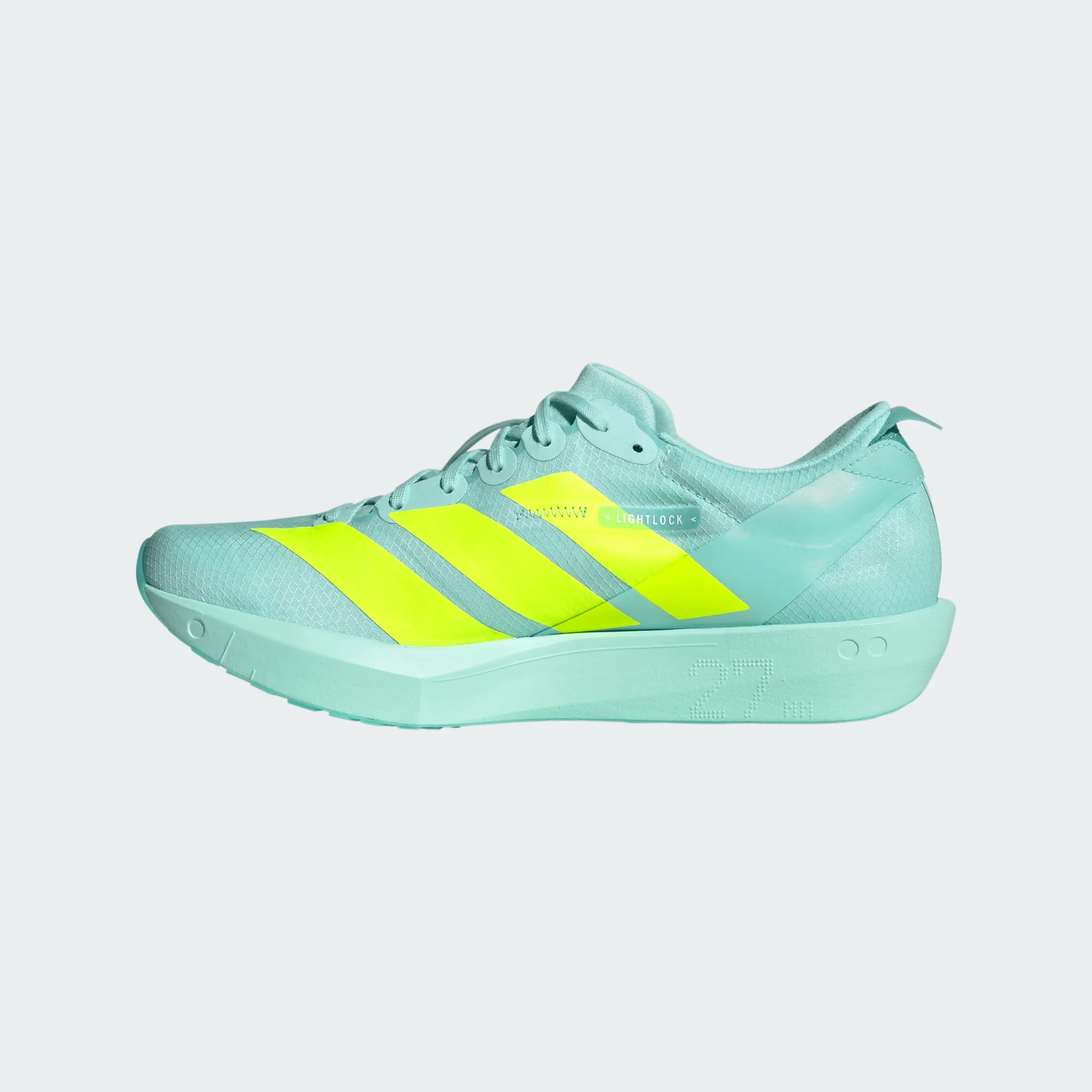Adidas ADIZERO ADIOS 9, Laufschuh, Damen, Sea Flash Aqua/Lucid Lemon/Minton