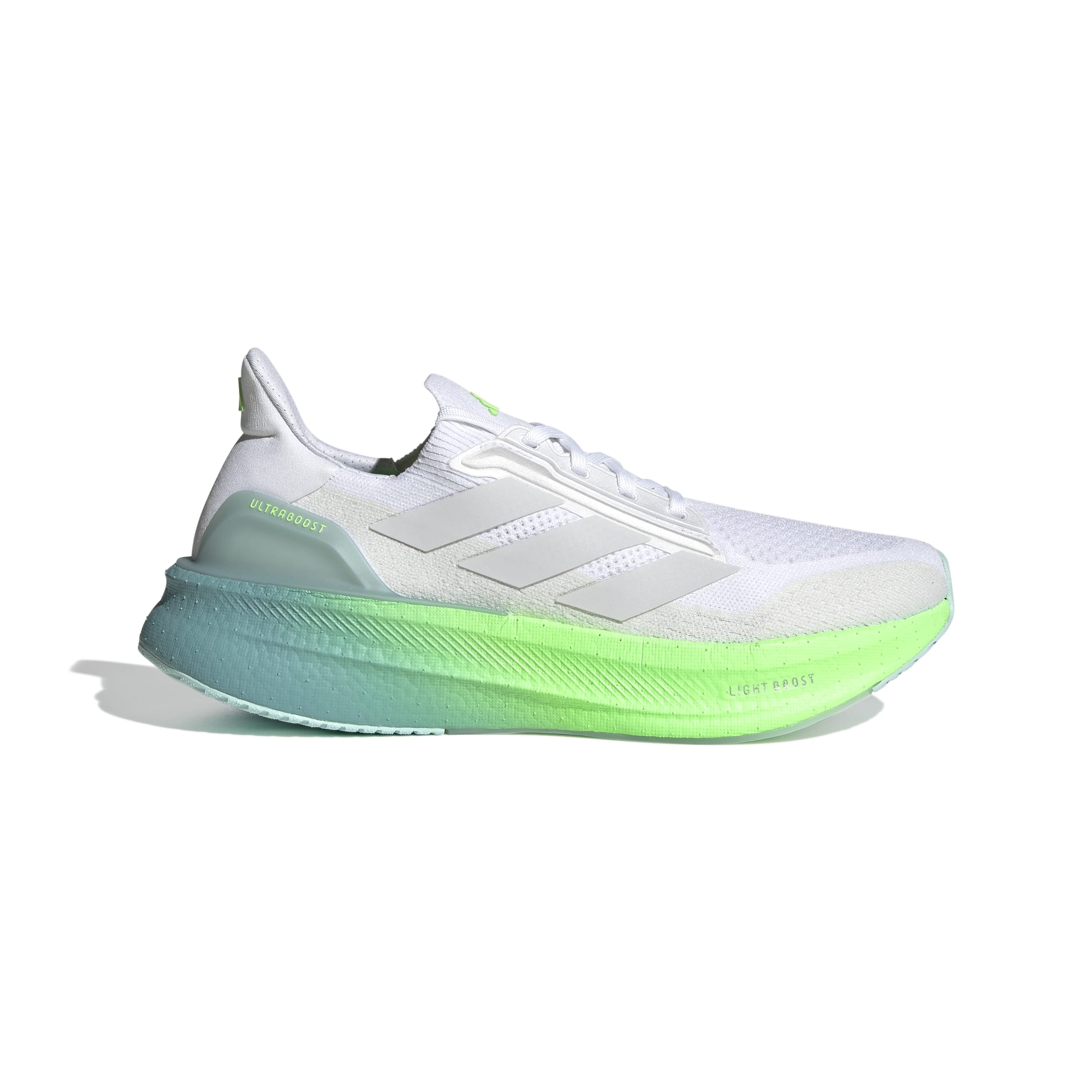 Adidas ULTRABOOST 5X, Laufschuh, Herren, Cloud White/Dash Grey/Lime Bu