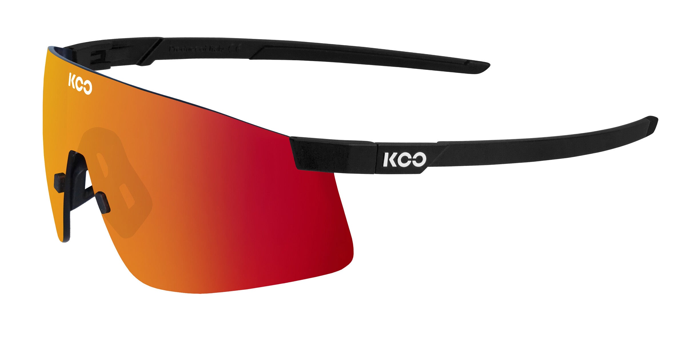 KOO Nova, Sonnenbrille, Black Matt L.Fuchsia MR