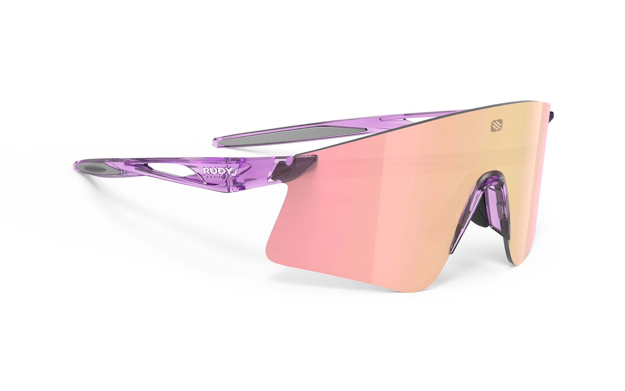 rose fahrradbrille RUDY Project Astral X, Multilaser Rose Gold/ Crystal Lilac, Radbrille,