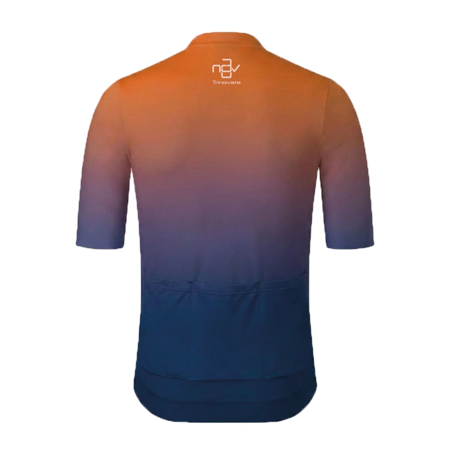 Trinovate Elite Cycling Jersey, Herren, sunset-surge, Ansicht von hinten