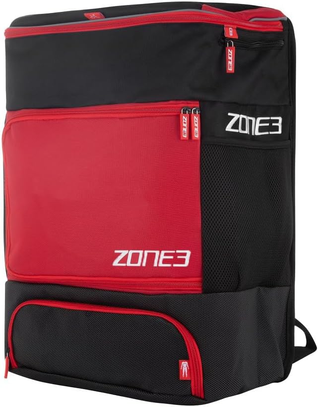 Zone3 Award Winning Transition Backpack, schwarz/rot