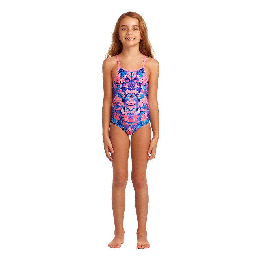 Way Funky Funkita, Printed One Piece Jingle Jungle, Badeanzug, Kinder