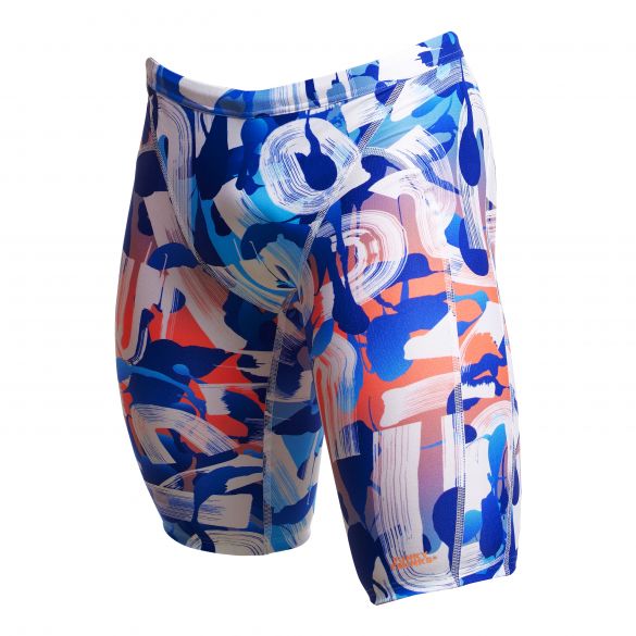 Badehose Ansicht von vorne seitlich links