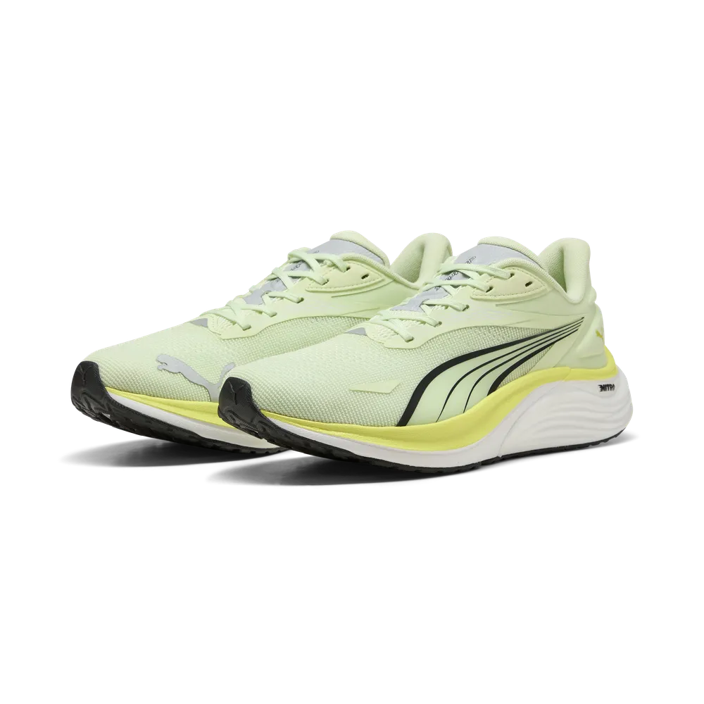 Puma Electrify Nitro 4, Laufschuhe, Herren, Apple Spritz/Lux Lime/PUMA Black
