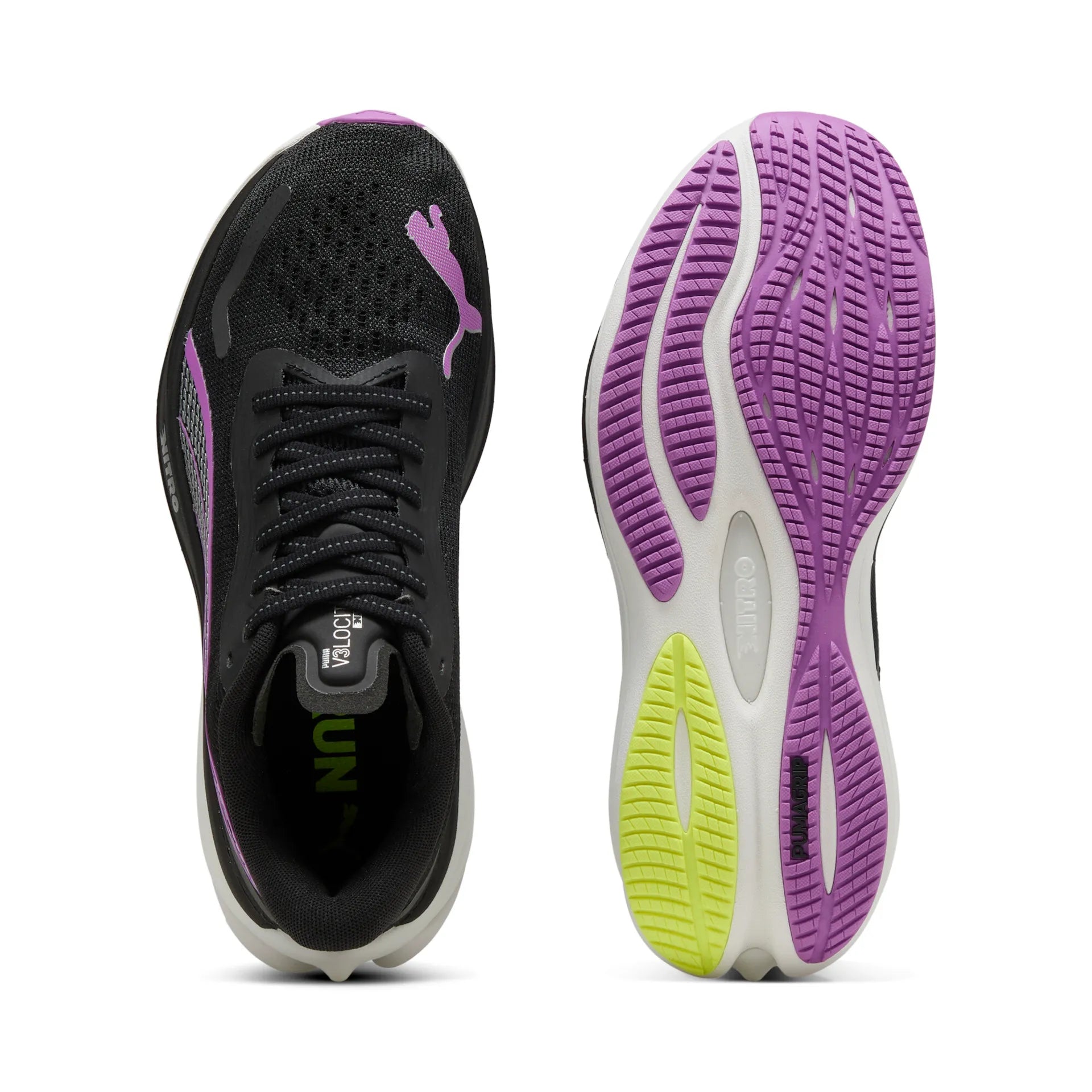 Puma Velocity NITRO™ 3, Laufschuh, Damen, Puma Black/Pure Magenta