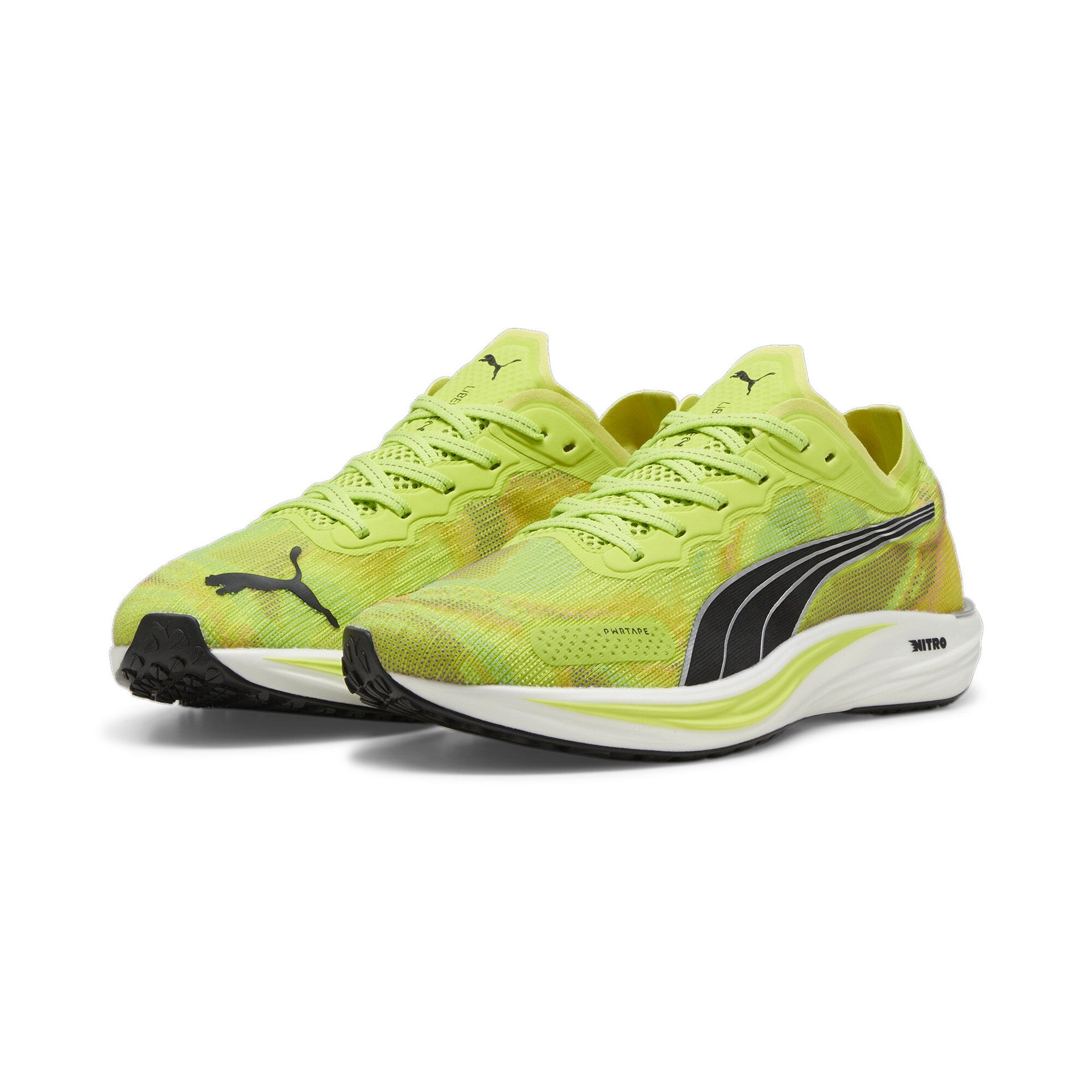 Puma Liberate Nitro 2, Herren, Psychedelic Rush/ Lime Pow-PUMA Black