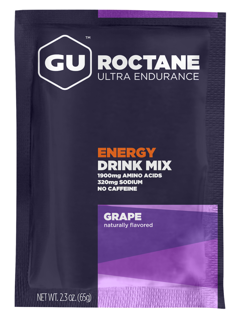 GU Roctane Drink, Grape, 65g, electrolyte powder MHD 11/25