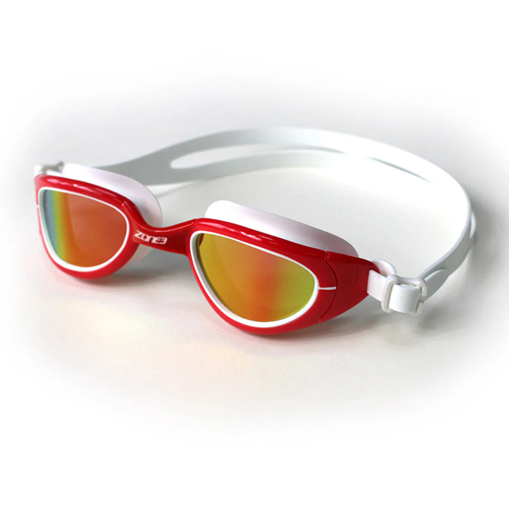 Zone3 Attack polarized Schwimmbrille, rot/weiß