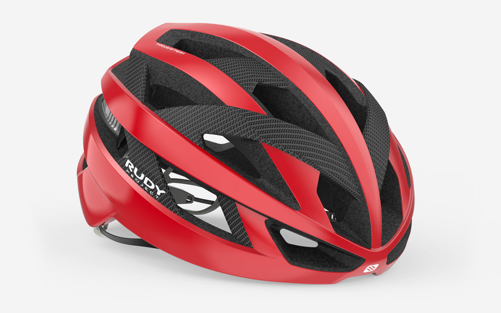 RUDY Project Rebel, Radhelm, Carbon Red Comet/Shiny