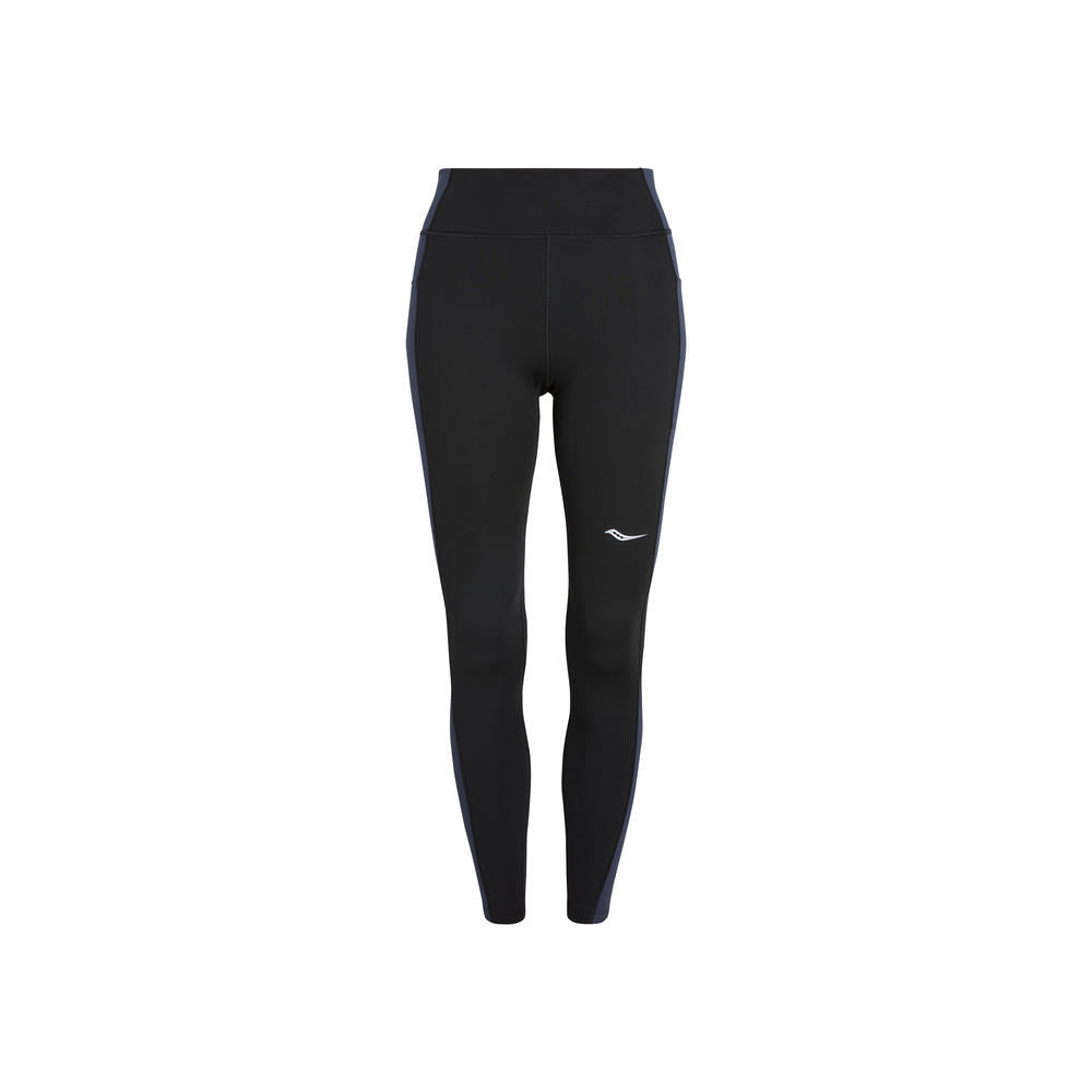 Saucony Solstice 2.0 Tight, Damen, Laufhose, black, schwarz