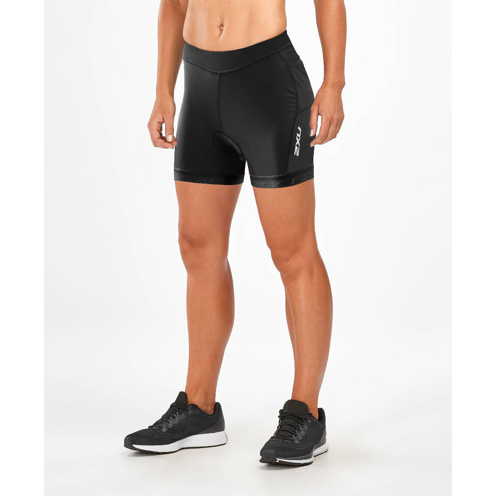 2XU Compression Kurzarm Trisuit Schwarz Damen Online Kaufen Beim