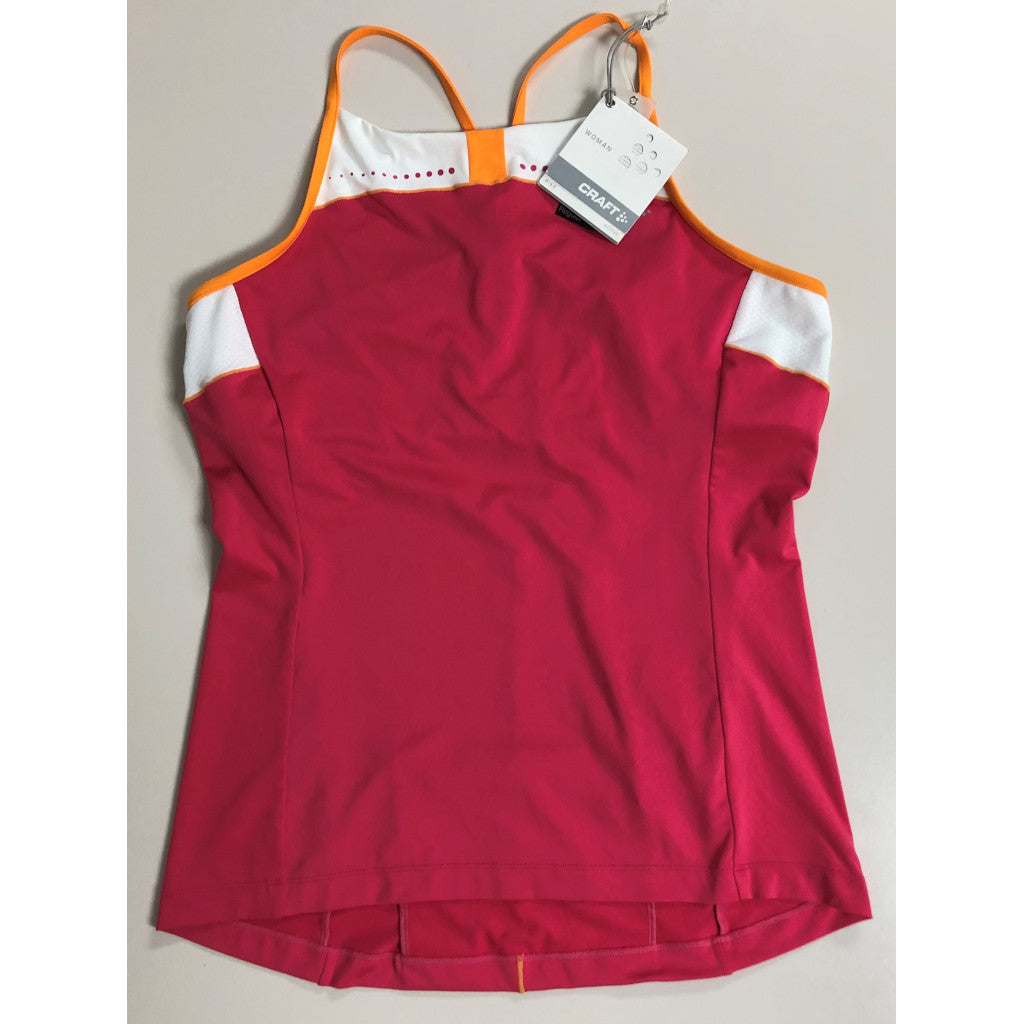 Craft AB Top, Trikot, Damen, hibiscus/weiß, Größe XL