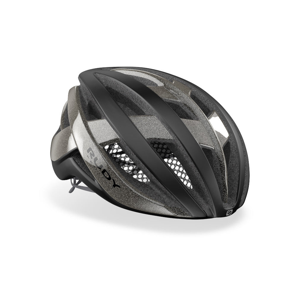 fahrradhelm reflektierend RUDY Project Venger Reflective Road, Radhelm, gun matte-shiny, reflekt