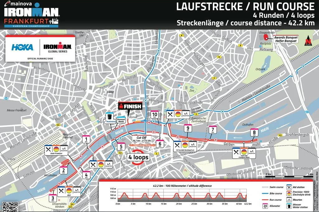 IRONMAN FRANKFURT 2024: Der Streckencheck