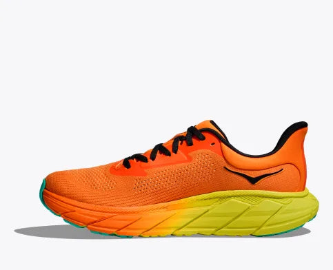 Hoka Arahi 7, Laufschuh, Herren, Electric Tangerine/Black