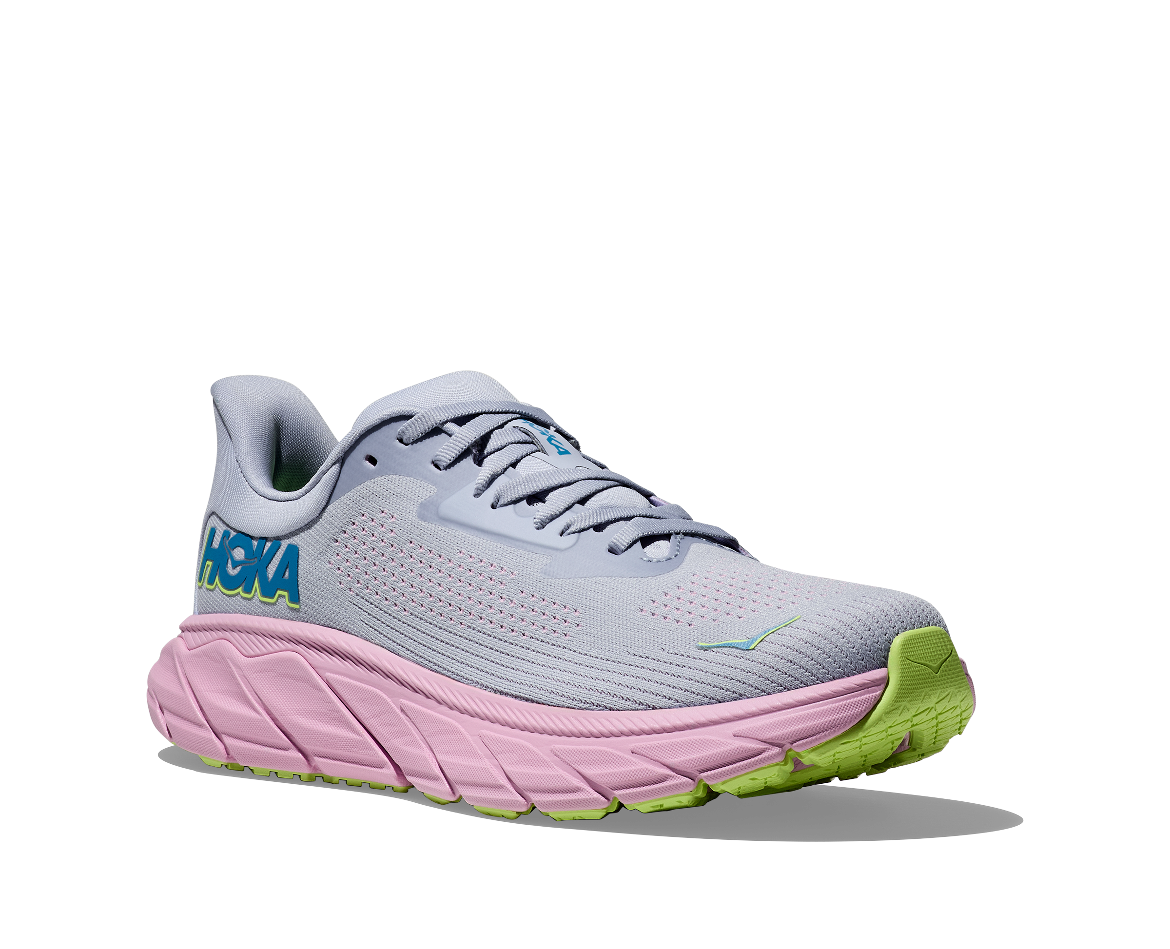 Hoka Arahi 7, Laufschuh, Damen, Gull/Pink Twilight