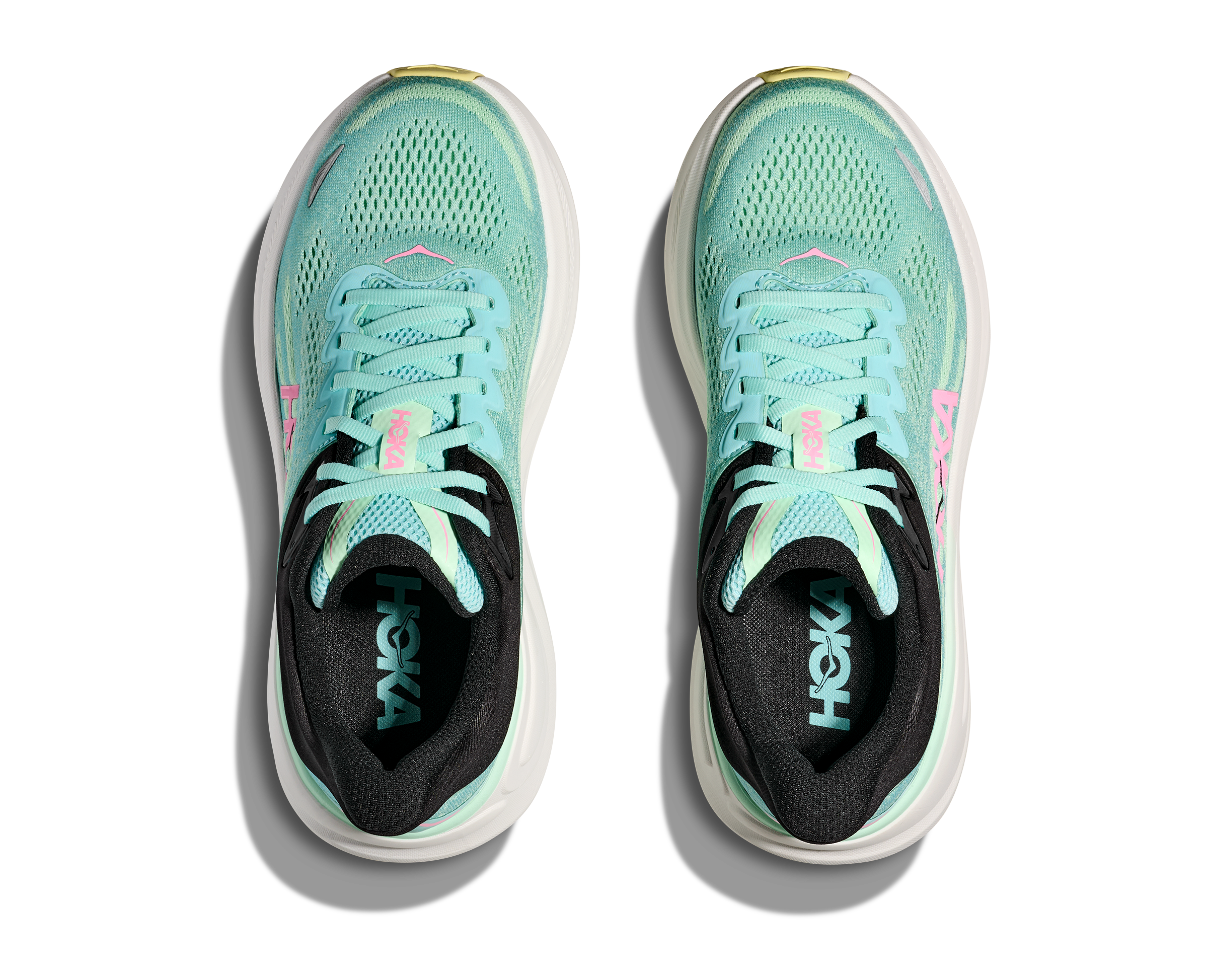 Hoka Bondi 9, Laufschuh, Damen, Blue Spark/Mint Flourite