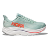 Hoka Clifton 10, Laufschuh, Herren, Sage/Neon Flame