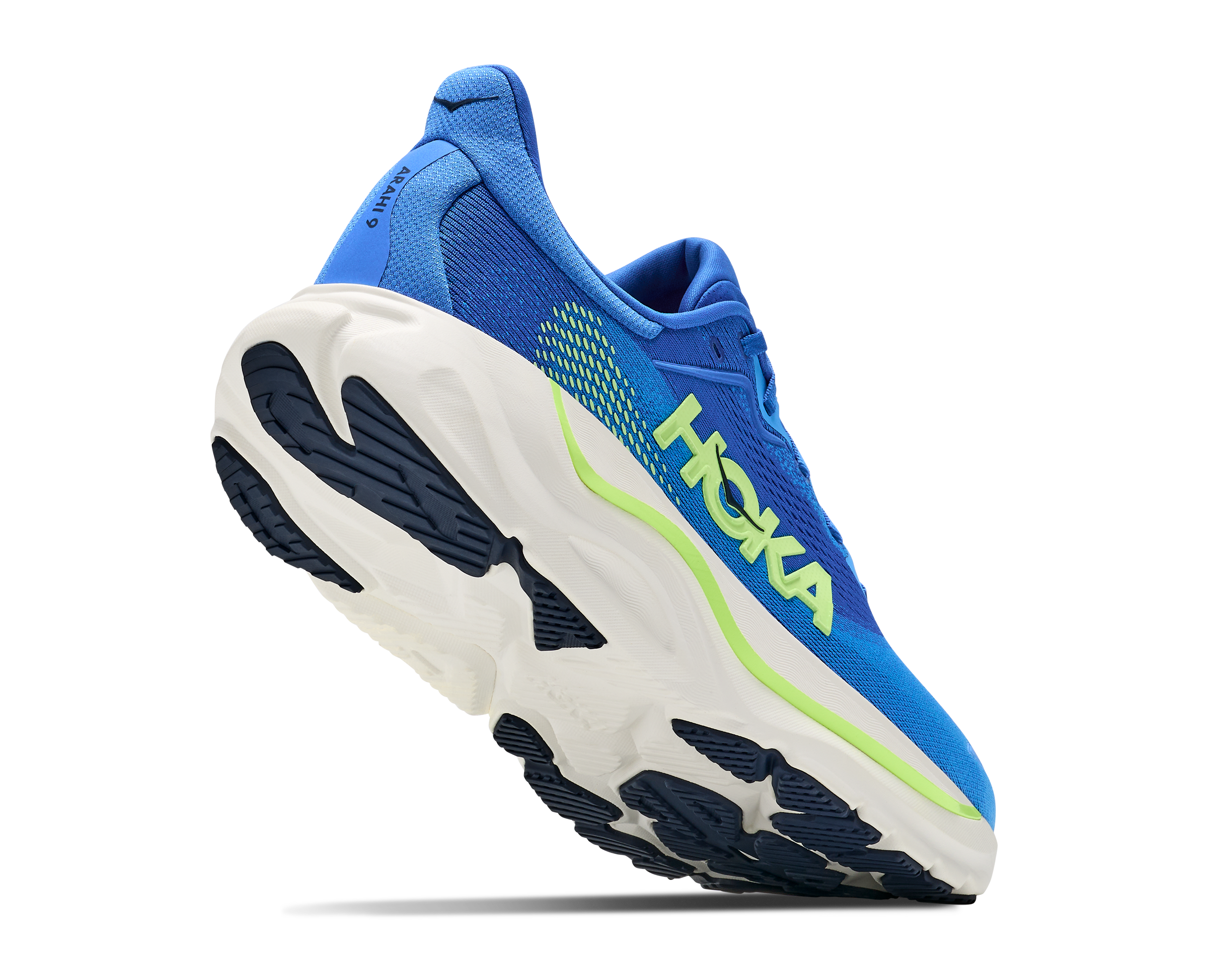 Schrägansicht rechter Schuh hinten unten