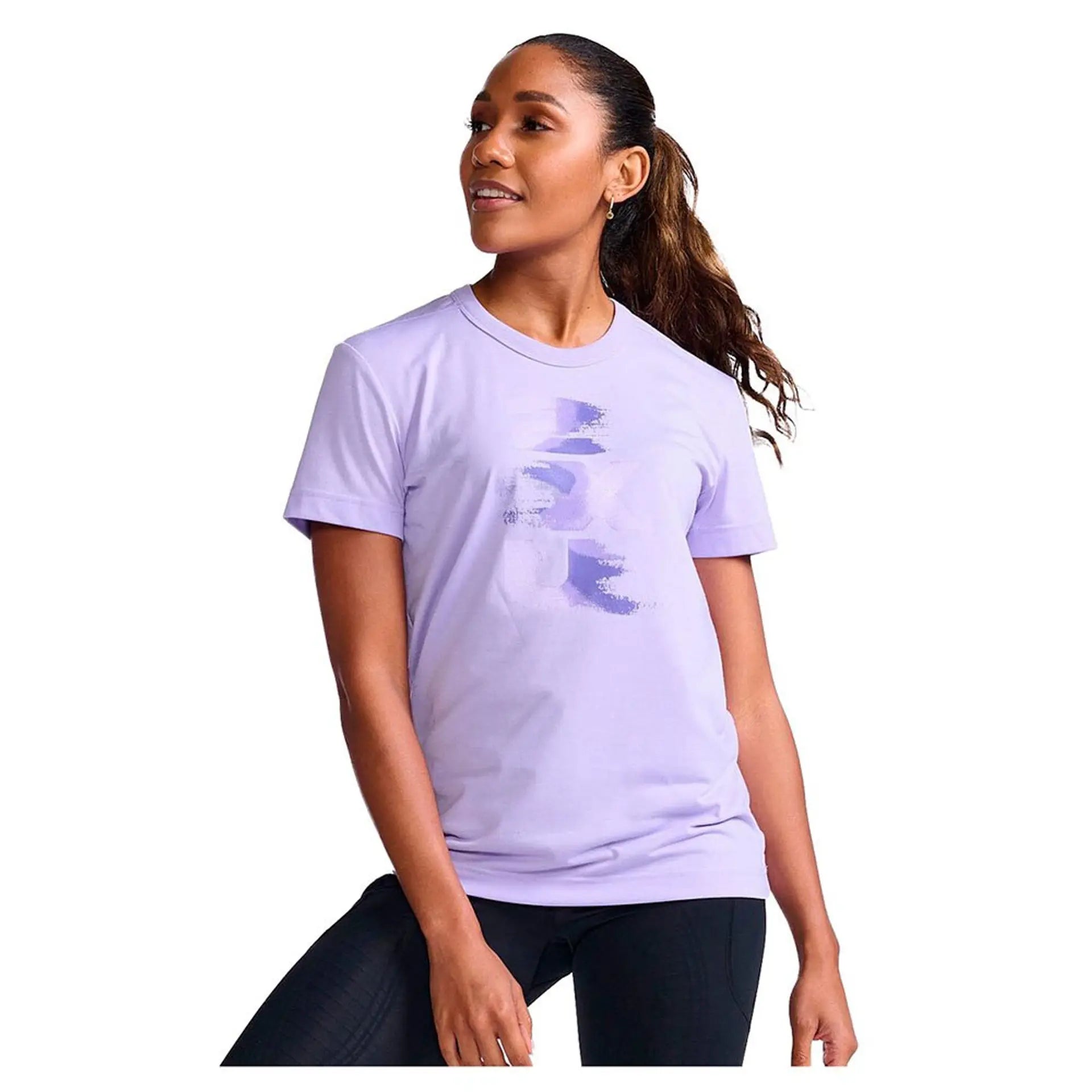 2XU Form Tee, T-Shirt, Damen, lavendel/weiß