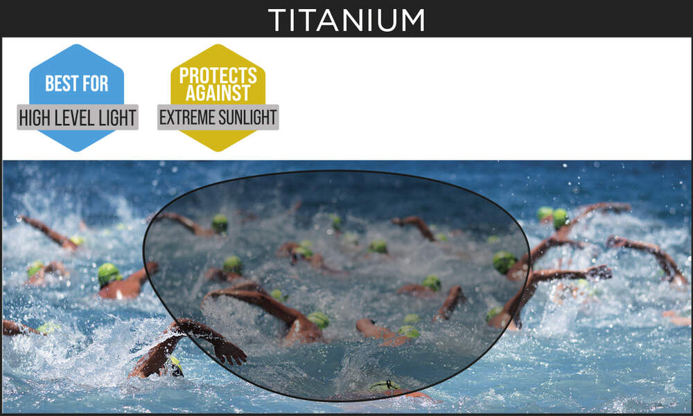 Zoggs Predator Flex Titanium, Grey/Black/Mirrored Orange