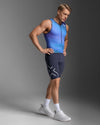 2XU Core Trisuit, Herren, Azure Blue/Midnight