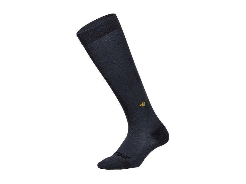 2XU Flight Comp Socks, schwarzgrau