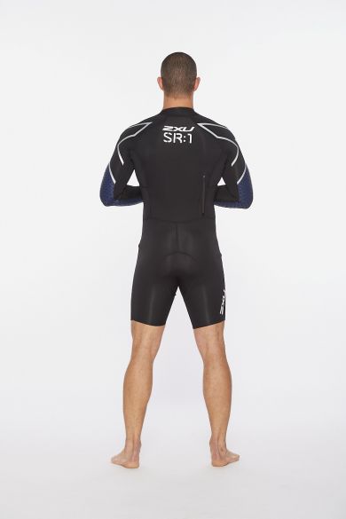 2XU P:1 Propel, wetsuit, black/silver, black/silver, men, 2023