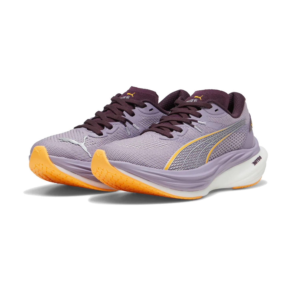 Puma Magnify NITRO 2, Laufschuhe, Damen, Pale Plum-Sun Stream-Midnight Plum-PUMA White