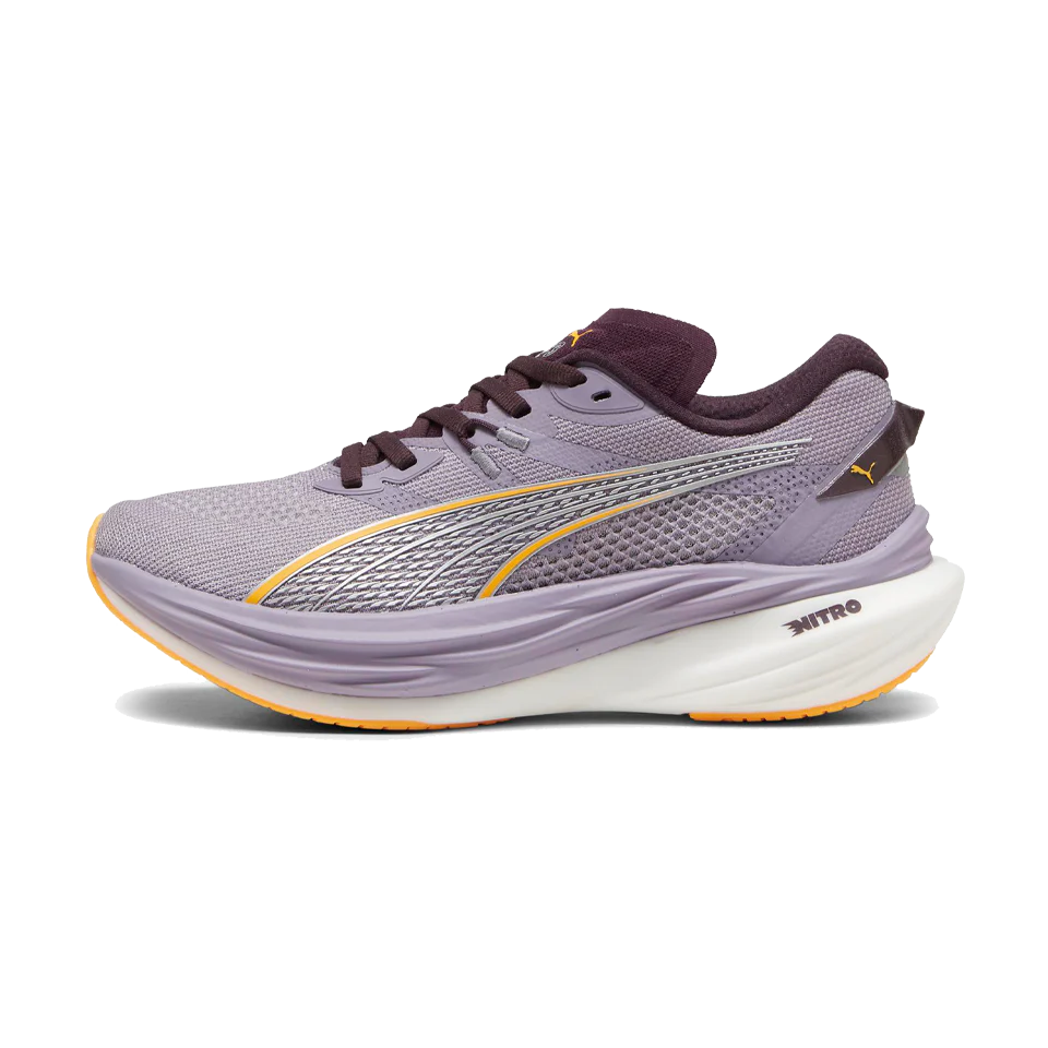 Puma Magnify NITRO 2, Laufschuhe, Damen, Pale Plum-Sun Stream-Midnight Plum-PUMA White