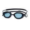 Zoggs Predator, Schwimmbrille, Black/Black/Tint Smoke