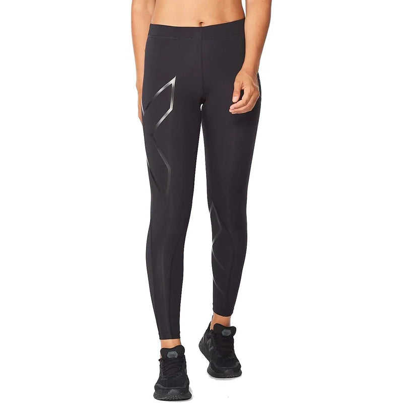 2XU Core Compression 7/8 Tights, Laufhose, Damen,Black/Nero