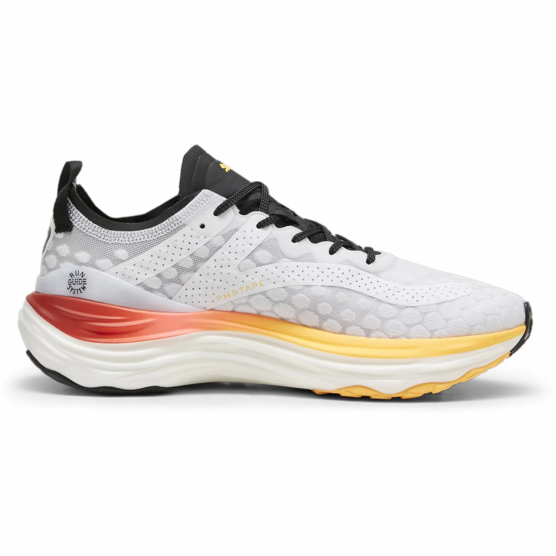 Puma ForeverRun NITRO, Laufschuhe, Herren, PUMA White-Sun Stream-Sunset Glow