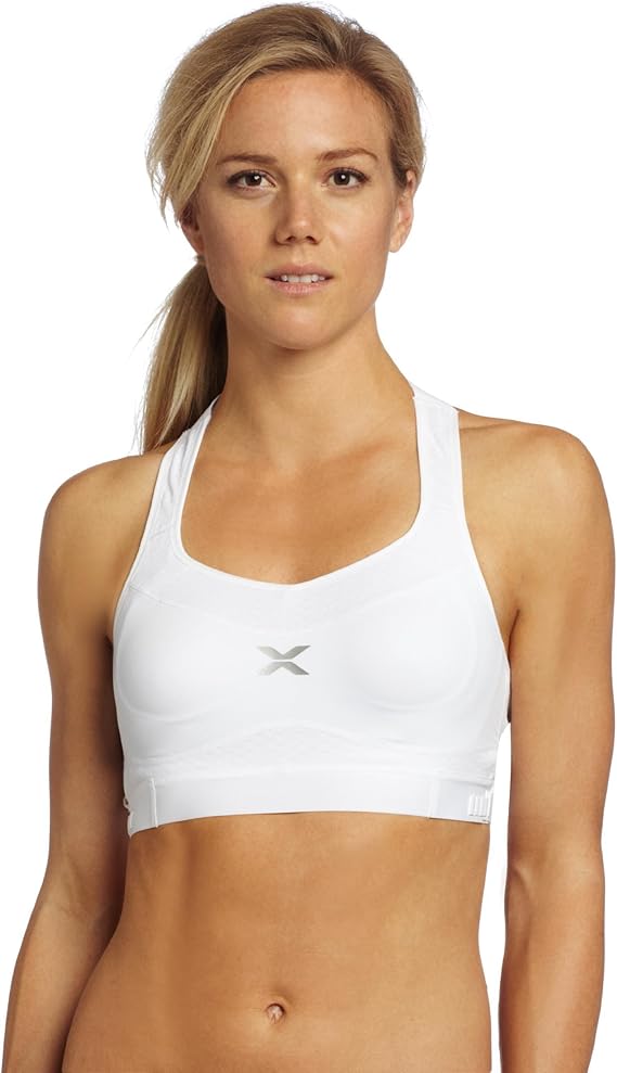 2XU Tri Bra, Damen, White/White