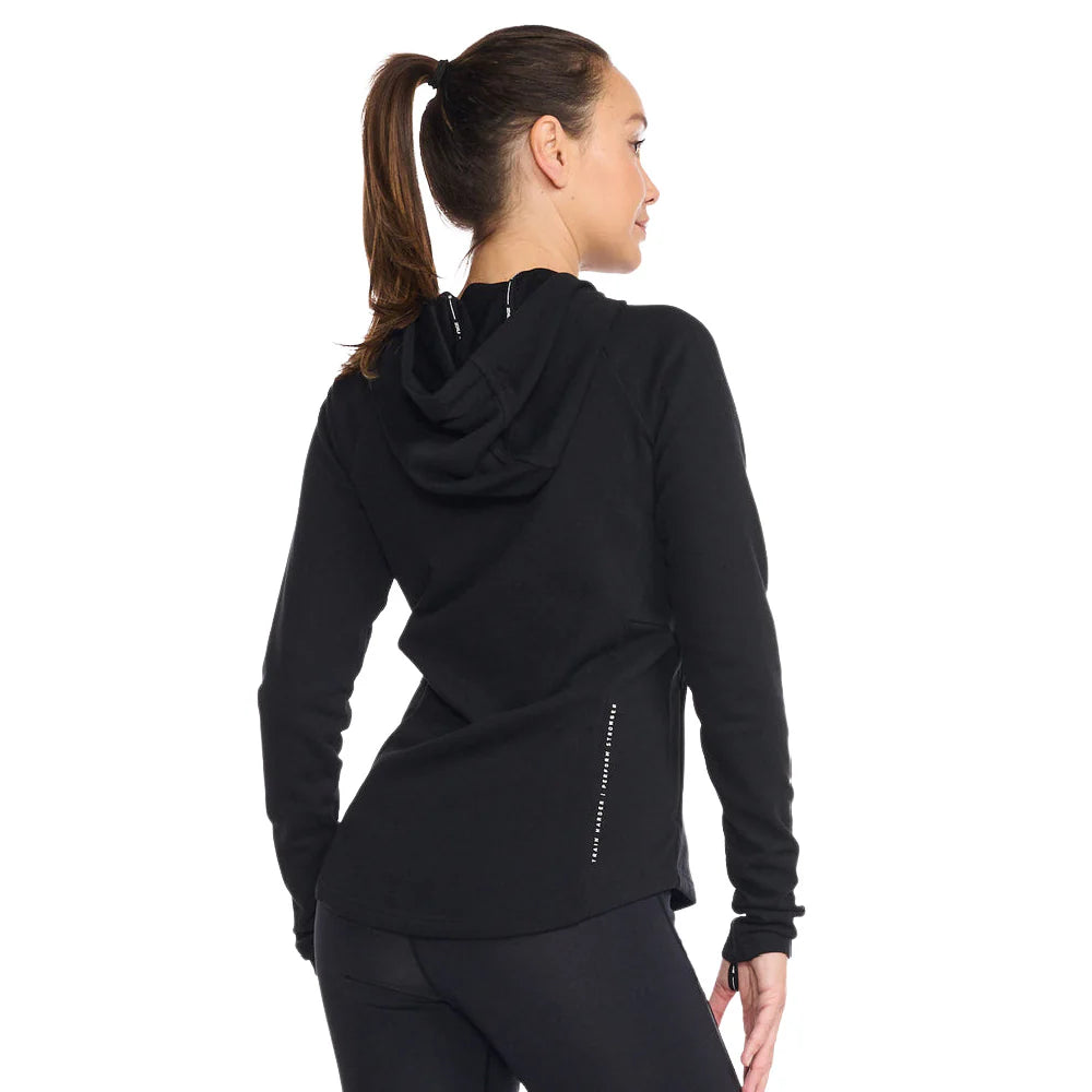 2XU Motion Hoodie, Damen, Black/White