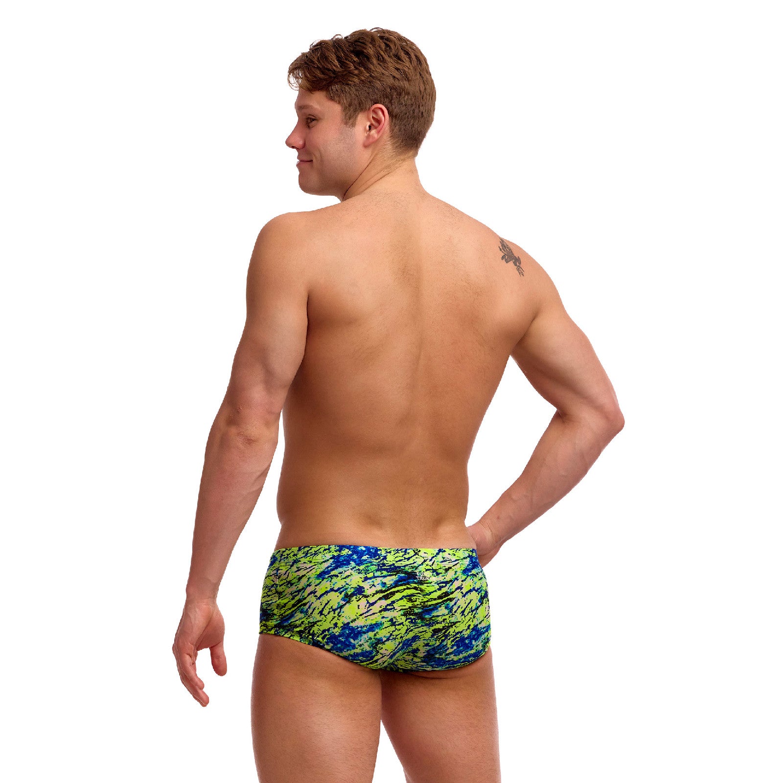 Tragebild Ansicht Badehose von hinten