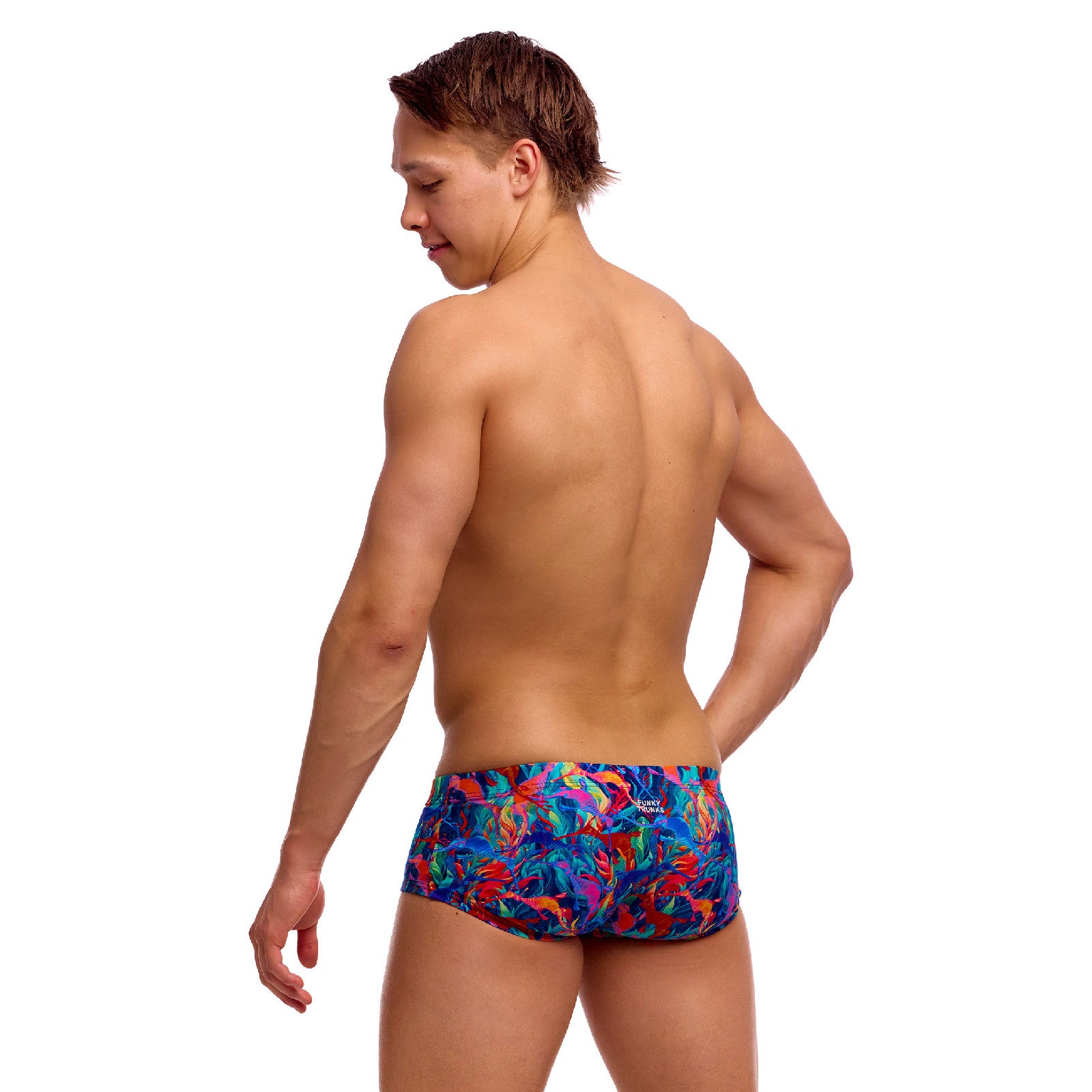Tragebild Ansicht Badehose von hinten