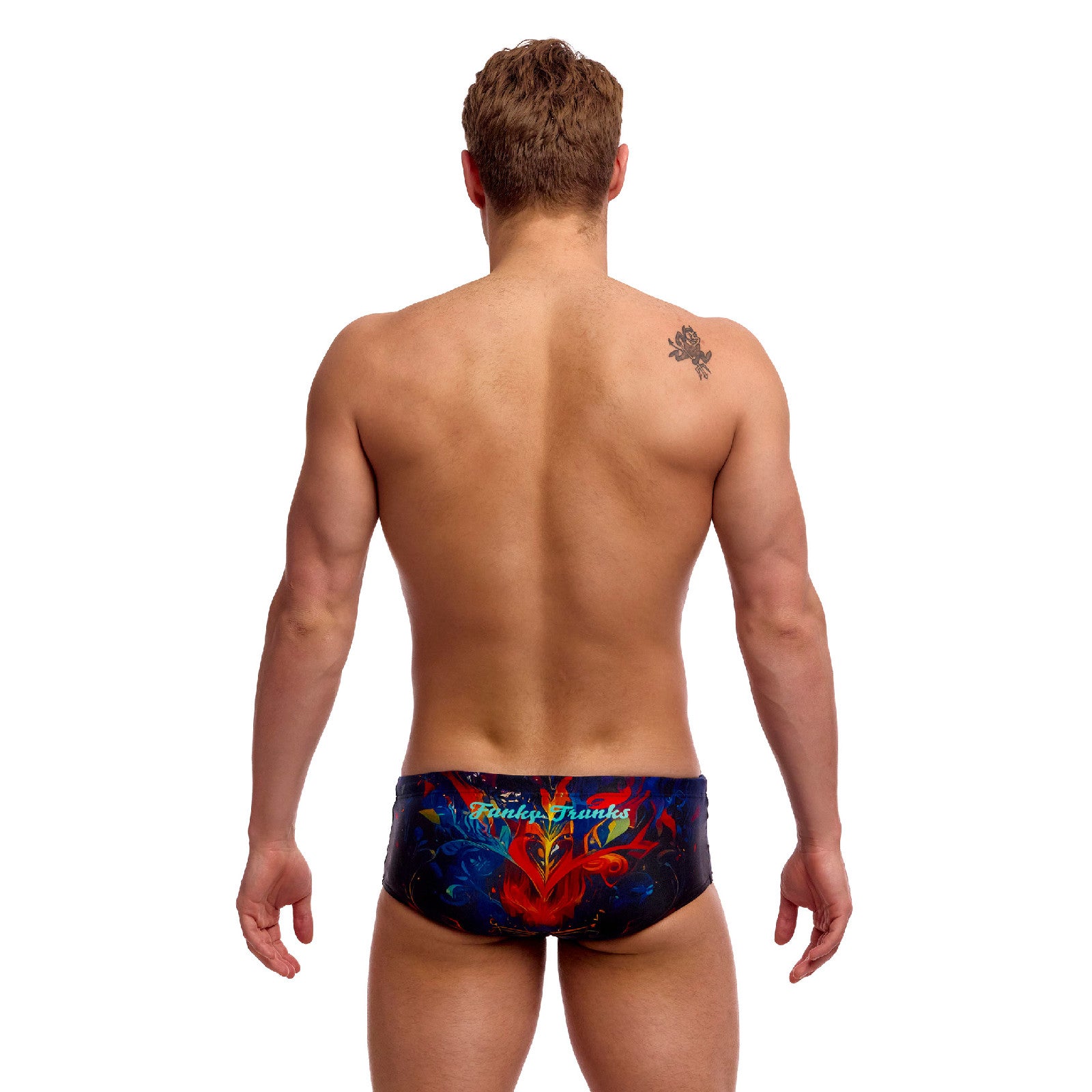 Tragebild Ansicht Badehose von hinten